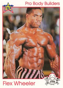 1993 Star Pro Body Builders - Ad Cards #NNO Flex Wheeler Front